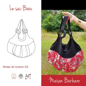 presentation du patron du sac à main Baou